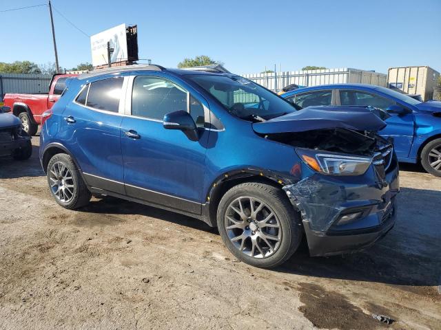 KL4CJ1SB5KB908475 - 2019 BUICK ENCORE SPORT TOURING BLUE photo 4