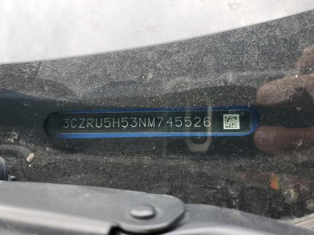 3CZRU5H53NM745526 - 2022 HONDA HR-V EX BLUE photo 13