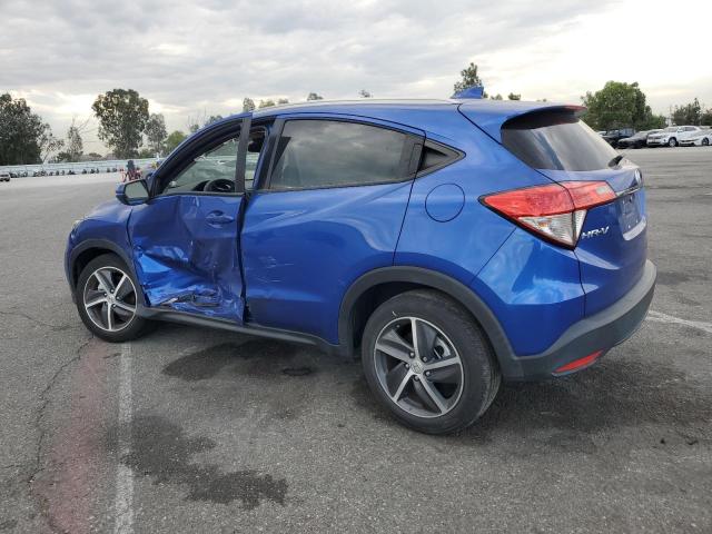 3CZRU5H53NM745526 - 2022 HONDA HR-V EX BLUE photo 2
