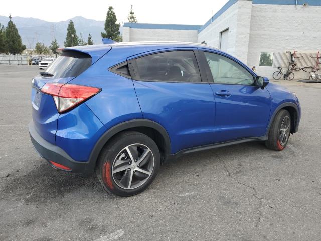 3CZRU5H53NM745526 - 2022 HONDA HR-V EX BLUE photo 3