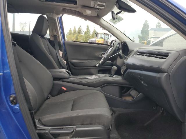 3CZRU5H53NM745526 - 2022 HONDA HR-V EX BLUE photo 7