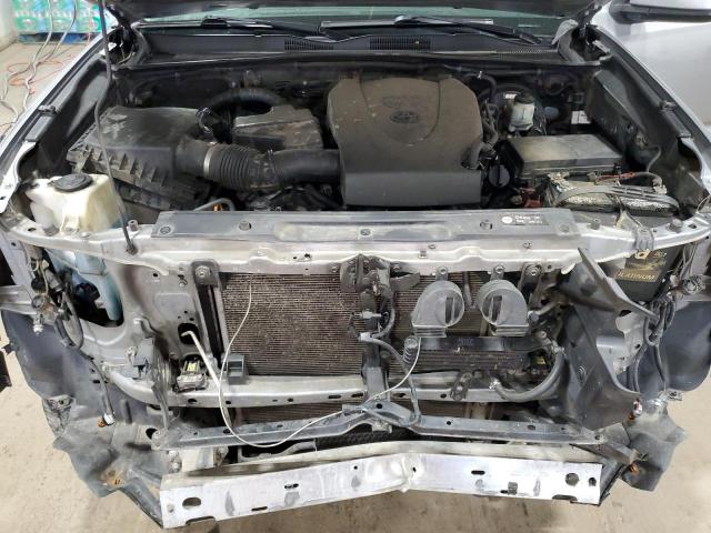 3TMCZ5AN7HM078262 - 2017 TOYOTA TACOMA DOUBLE CAB SILVER photo 11