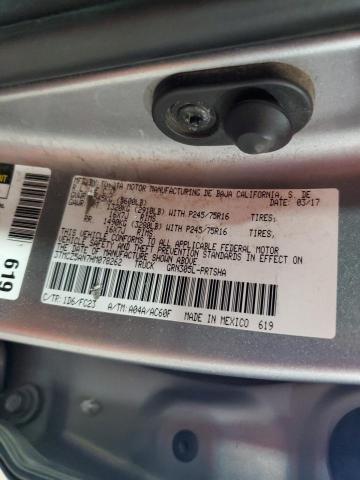 3TMCZ5AN7HM078262 - 2017 TOYOTA TACOMA DOUBLE CAB SILVER photo 13