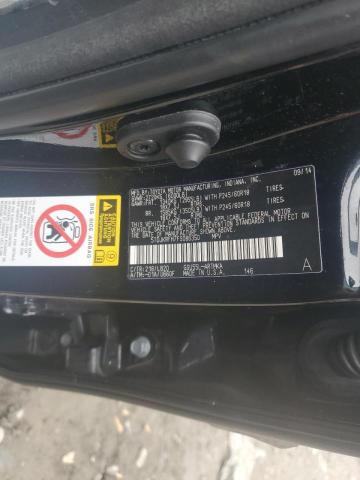 5TDJKRFH7FS086350 - 2015 TOYOTA HIGHLANDER XLE Սև լուսանկար 14