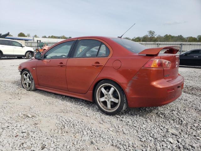 JA3AU86W89U028474 - 2009 MITSUBISHI LANCER GTS ORANGE photo 2