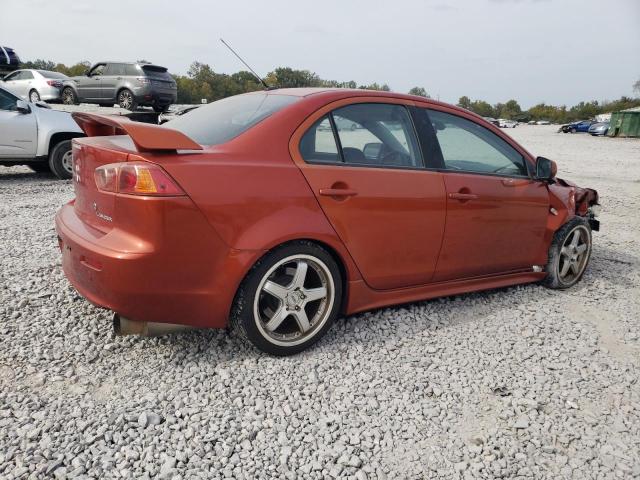 JA3AU86W89U028474 - 2009 MITSUBISHI LANCER GTS ORANGE photo 3