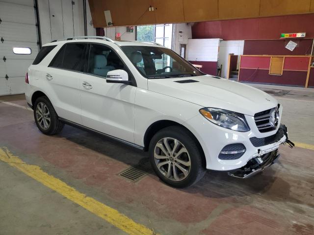 4JGDA5HBXHA918972 - 2017 MERCEDES-BENZ GLE 350 4MATIC WHITE photo 4