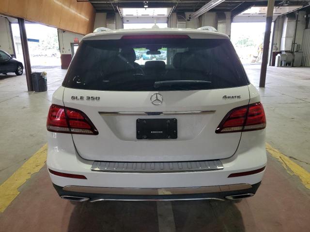 4JGDA5HBXHA918972 - 2017 MERCEDES-BENZ GLE 350 4MATIC WHITE photo 6