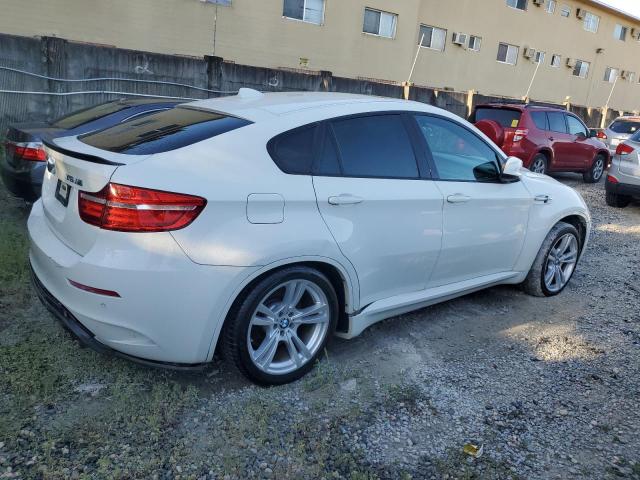 5YMGZ0C55DLL29980 - 2013 BMW X6 M WHITE photo 3