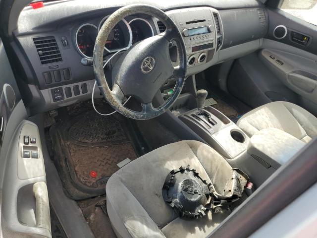 5TETX22N76Z156963 - 2006 TOYOTA TACOMA ACCESS CAB ვერცხლისფერი ფოტო 8