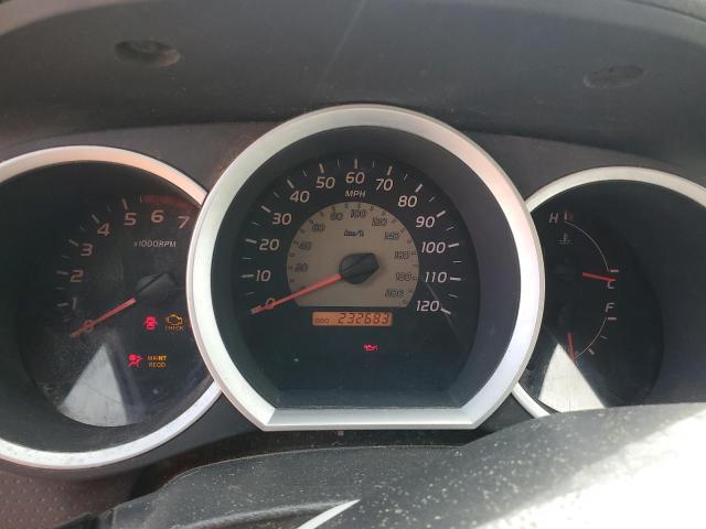 5TETX22N76Z156963 - 2006 TOYOTA TACOMA ACCESS CAB ვერცხლისფერი ფოტო 9