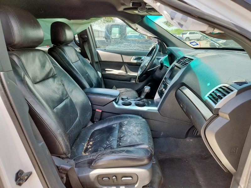 1FM5K8F84DGA62747 - 2013 FORD EXPLORER LIMITED WHITE photo 7