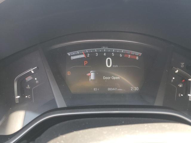 2HKRW2H54KH650909 - 2019 HONDA CR-V EX BLACK photo 9