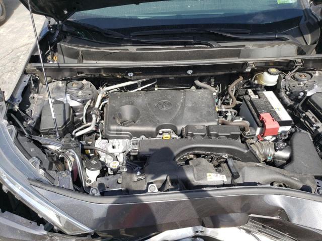 JTMP1RFV4KD520216 - 2019 TOYOTA RAV4 XLE GRAY photo 12
