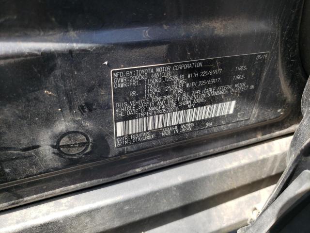 JTMP1RFV4KD520216 - 2019 TOYOTA RAV4 XLE GRAY photo 13