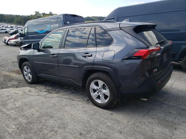 JTMP1RFV4KD520216 - 2019 TOYOTA RAV4 XLE GRAY photo 2