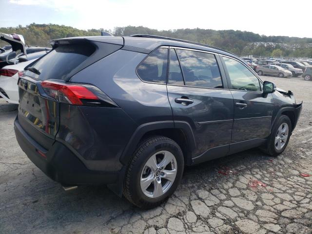 JTMP1RFV4KD520216 - 2019 TOYOTA RAV4 XLE GRAY photo 3