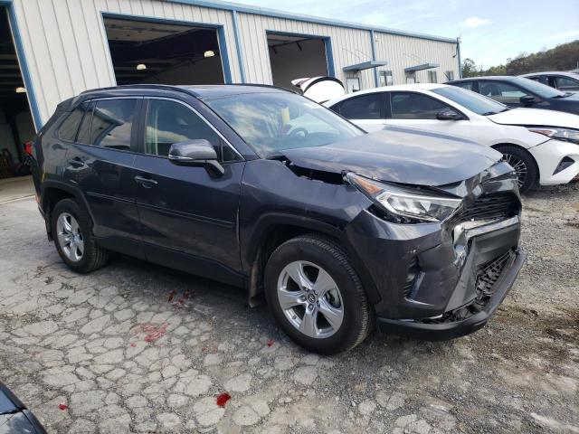 JTMP1RFV4KD520216 - 2019 TOYOTA RAV4 XLE GRAY photo 4