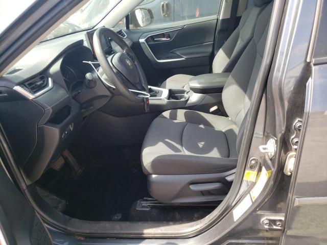 JTMP1RFV4KD520216 - 2019 TOYOTA RAV4 XLE GRAY photo 7