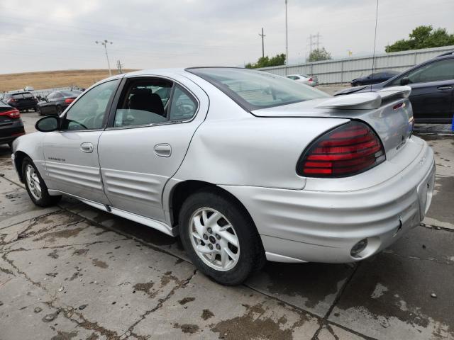 1G2NF52E72M567607 - 2002 PONTIAC GRAND AM SE1 فضي صورة 2