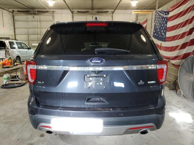 1FM5K8DHXHGA85491 - 2017 FORD EXPLORER XLT CHARCOAL photo 6