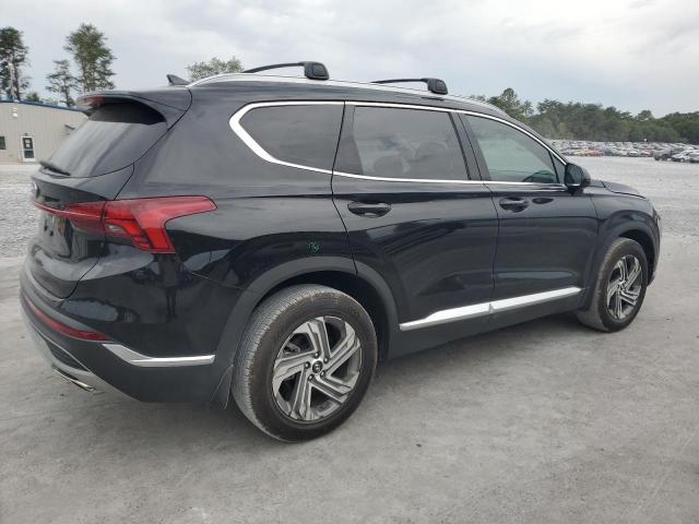 5NMS24AJ7NH400498 - 2022 HYUNDAI SANTA FE SEL BLACK photo 3