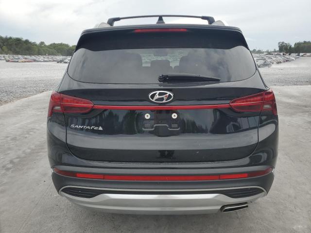 5NMS24AJ7NH400498 - 2022 HYUNDAI SANTA FE SEL BLACK photo 6