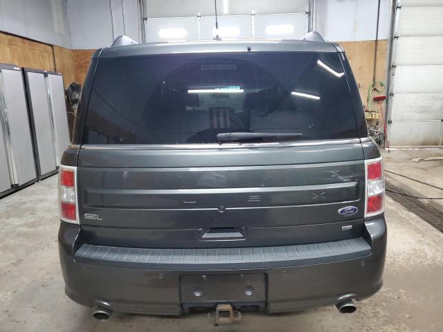 2FMHK6C84KBA00677 - 2019 FORD FLEX SEL CHARCOAL photo 6