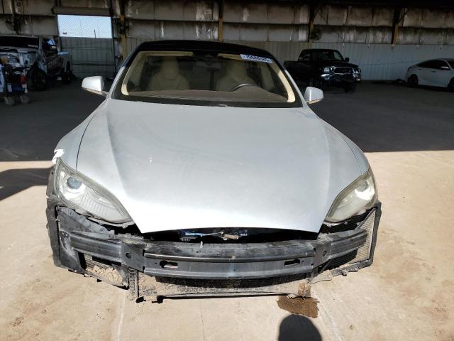 5YJSA1E47GF124480 - 2016 TESLA MODEL S SILVER photo 5