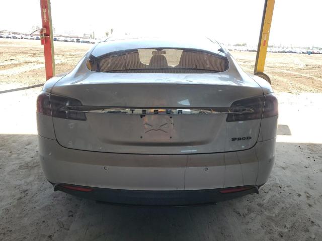 5YJSA1E47GF124480 - 2016 TESLA MODEL S SILVER photo 6