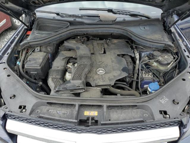 4JGDF6EE3FA516262 - 2015 MERCEDES-BENZ GL 450 4MATIC BLUE photo 12