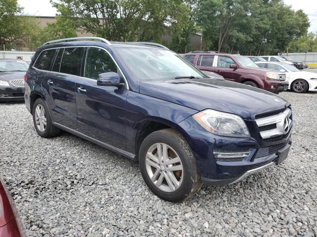 4JGDF6EE3FA516262 - 2015 MERCEDES-BENZ GL 450 4MATIC BLUE photo 4