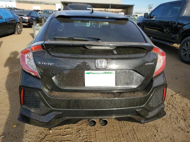 SHHFK7G43JU218375 - 2018 HONDA CIVIC SPORT შავი ფოტო 6