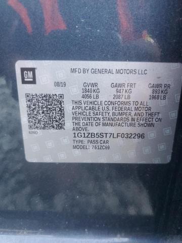 1G1ZB5ST7LF032296 - 2020 CHEVROLET MALIBU LS Boz foto 13