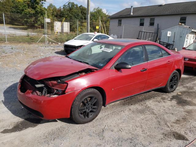 1G2ZG558664117313 - 2006 PONTIAC G6 SE1 RED photo 1