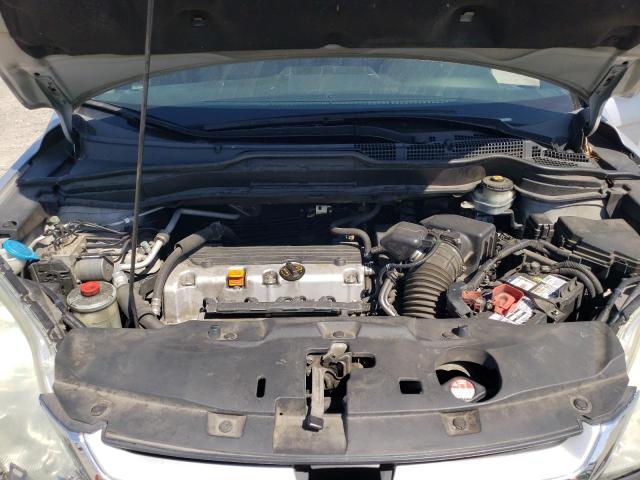 5J6RE4H74AL002099 - 2010 HONDA CR-V EXL SILVER photo 12