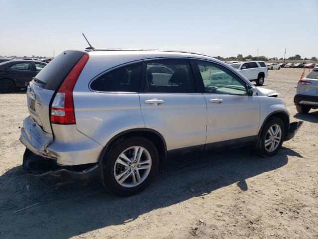 5J6RE4H74AL002099 - 2010 HONDA CR-V EXL SILVER photo 3