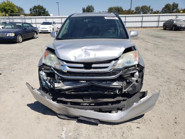5J6RE4H74AL002099 - 2010 HONDA CR-V EXL SILVER photo 5