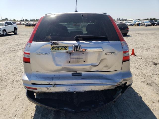 5J6RE4H74AL002099 - 2010 HONDA CR-V EXL SILVER photo 6