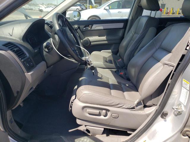 5J6RE4H74AL002099 - 2010 HONDA CR-V EXL SILVER photo 7