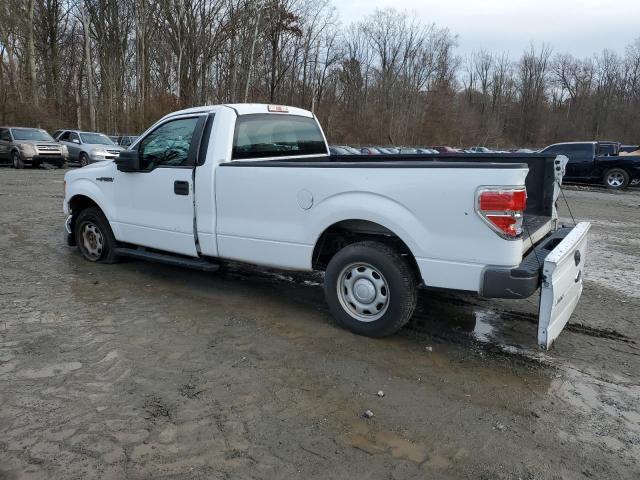 1FTNF1CF9DKE35653 - 2013 FORD F150 WHITE photo 2