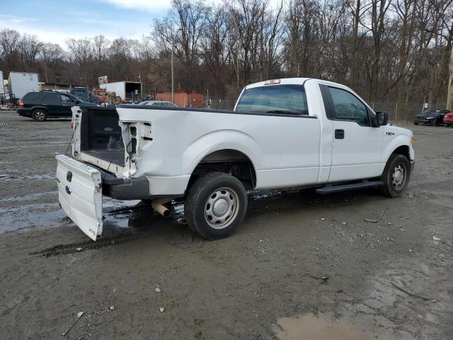 1FTNF1CF9DKE35653 - 2013 FORD F150 WHITE photo 3