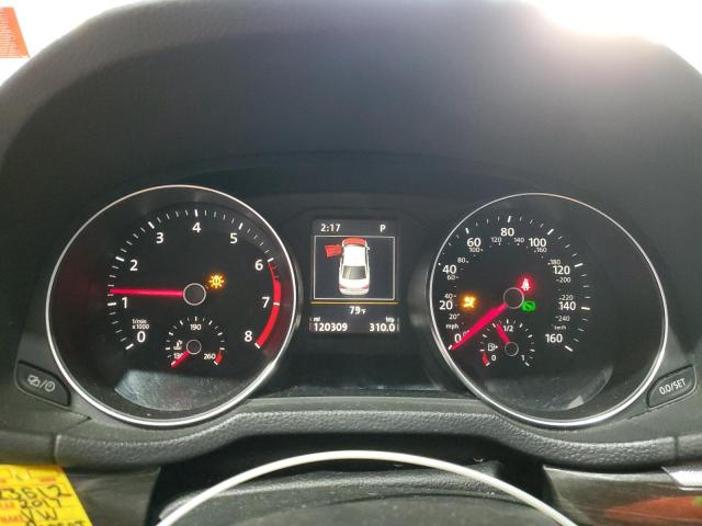 1VWGT7A35HC009923 - 2017 VOLKSWAGEN PASSAT SE SILVER photo 9