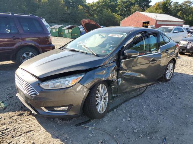 1FADP3J24GL308527 - 2016 FORD FOCUS TITANIUM GRAY photo 1