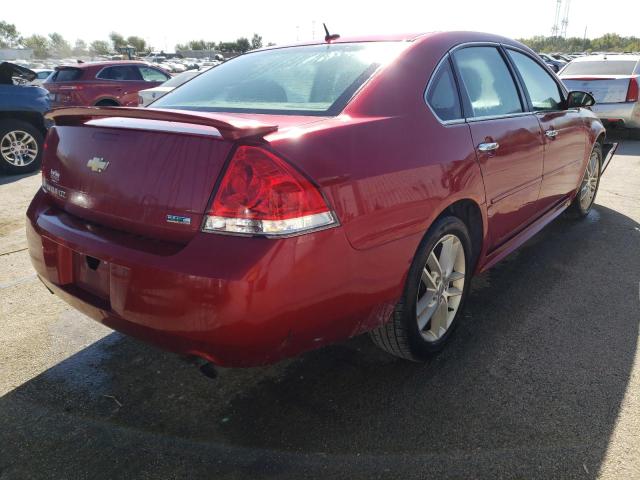 2G1WC5E34D1247073 - 2013 CHEVROLET IMPALA LTZ BURGUNDY photo 3