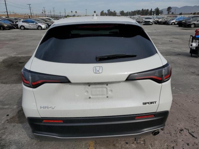 3CZRZ1H50PM746484 - 2023 HONDA HR-V SPORT WHITE photo 6