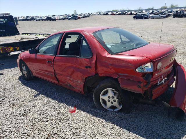 1G1JC52F247369085 - 2004 CHEVROLET CAVALIER RED photo 2