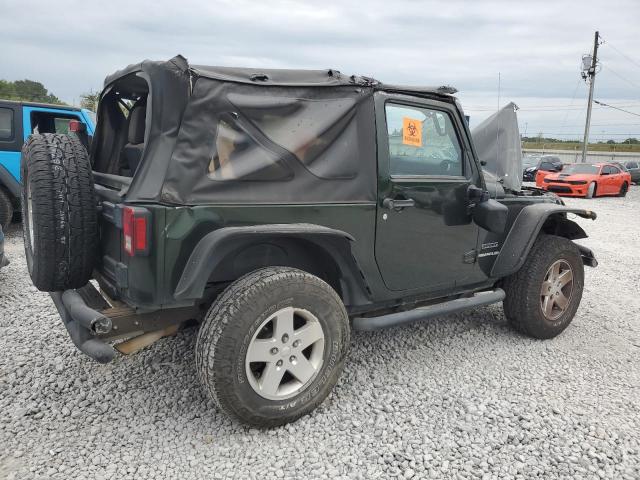 1J4AA2D16BL627636 - 2011 JEEP WRANGLER SPORT GREEN photo 3