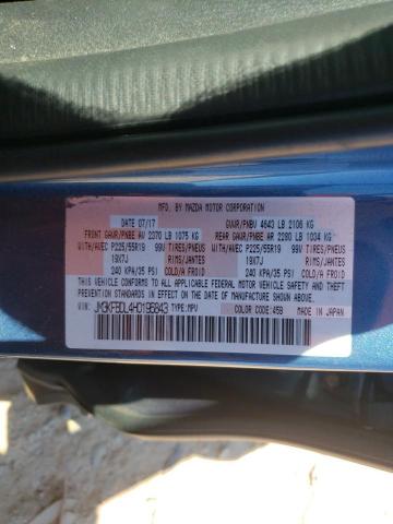 JM3KFBDL4H0196843 - 2017 MAZDA CX-5 GRAND TOURING BLUE photo 12