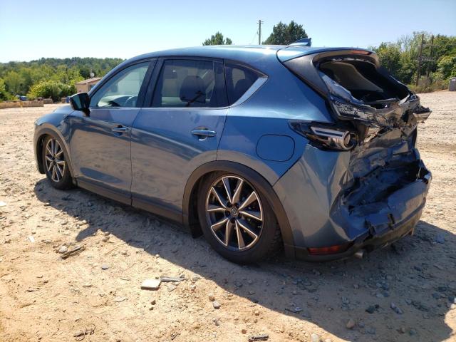 JM3KFBDL4H0196843 - 2017 MAZDA CX-5 GRAND TOURING BLUE photo 2